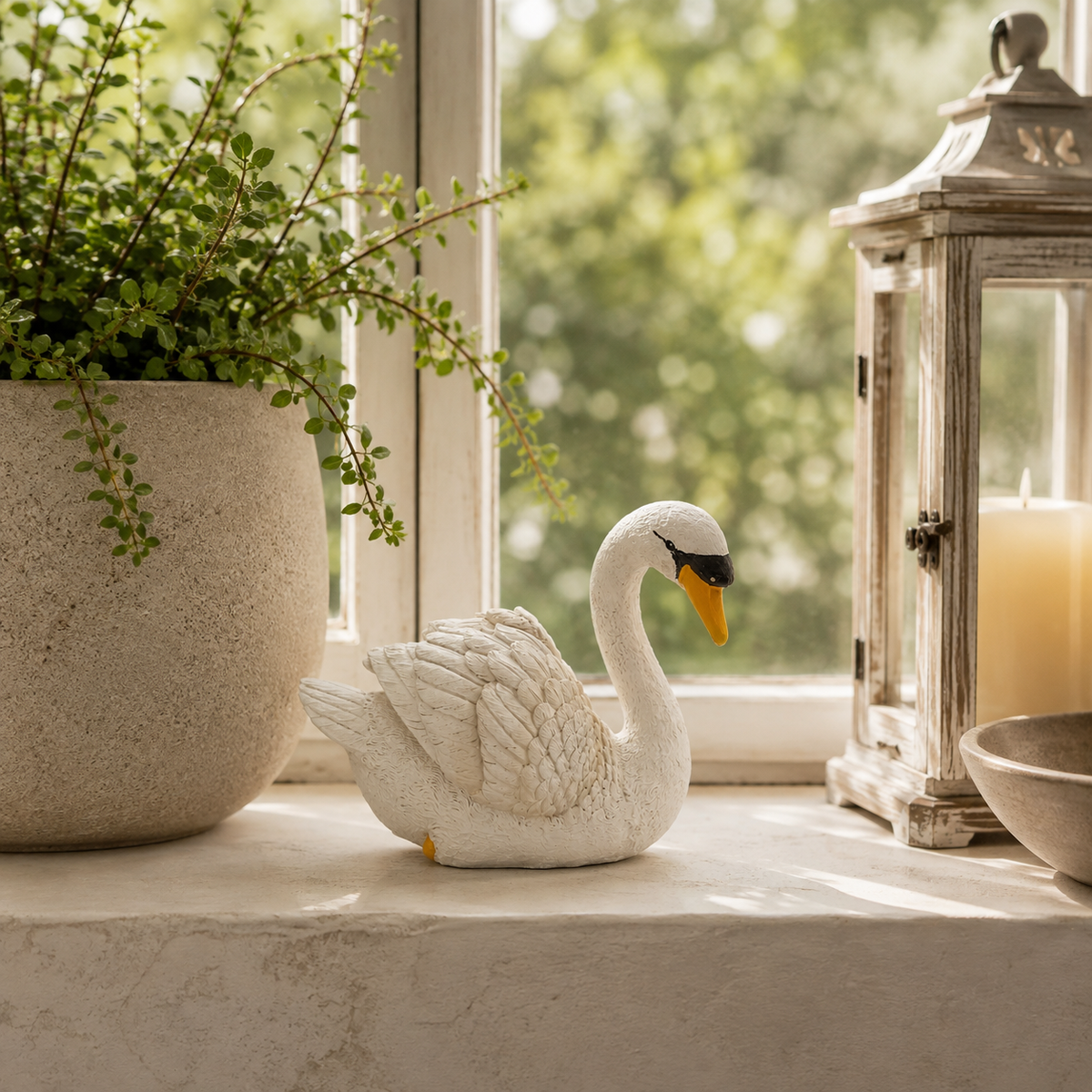 Elegant Swan Décor