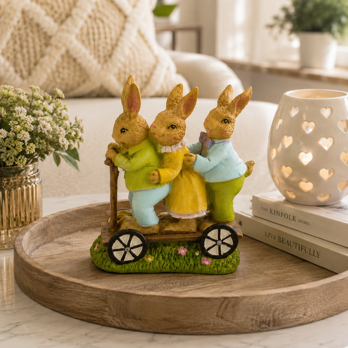 Bunny Cart Family