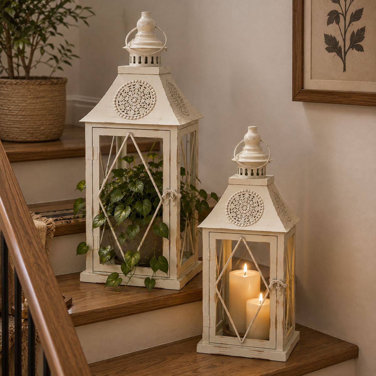 The Country House Lanterns — Set of 2
