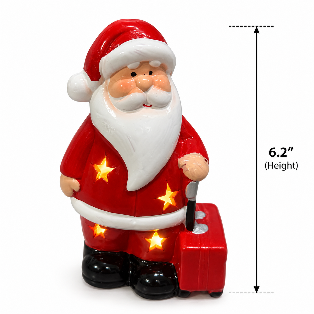 LED Santa Claus Figurine