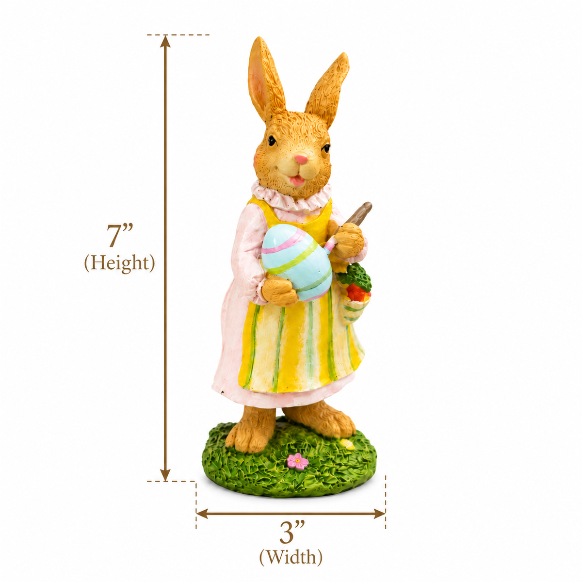 Whimsical Bunny Figurine