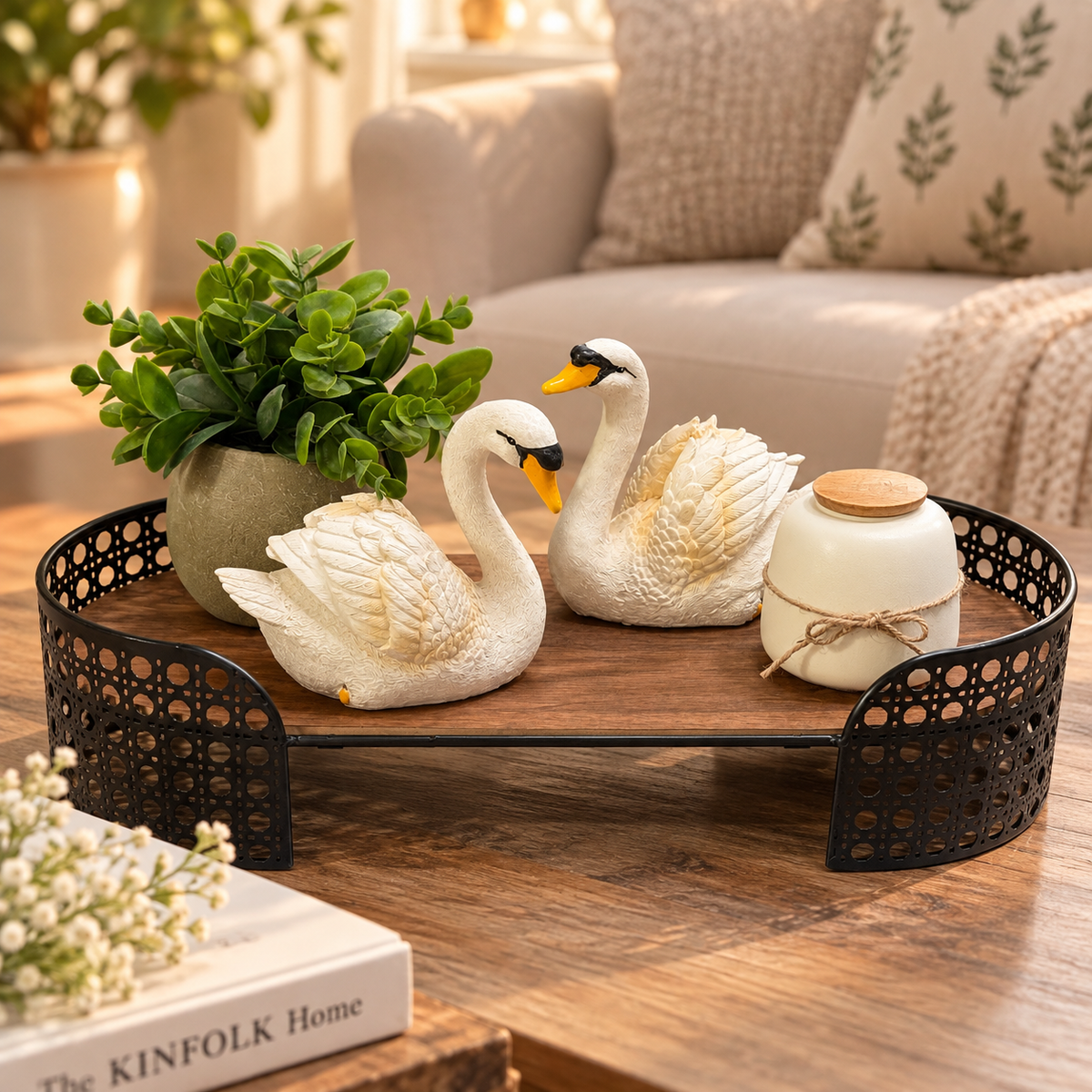 Swan & Serenity Tray