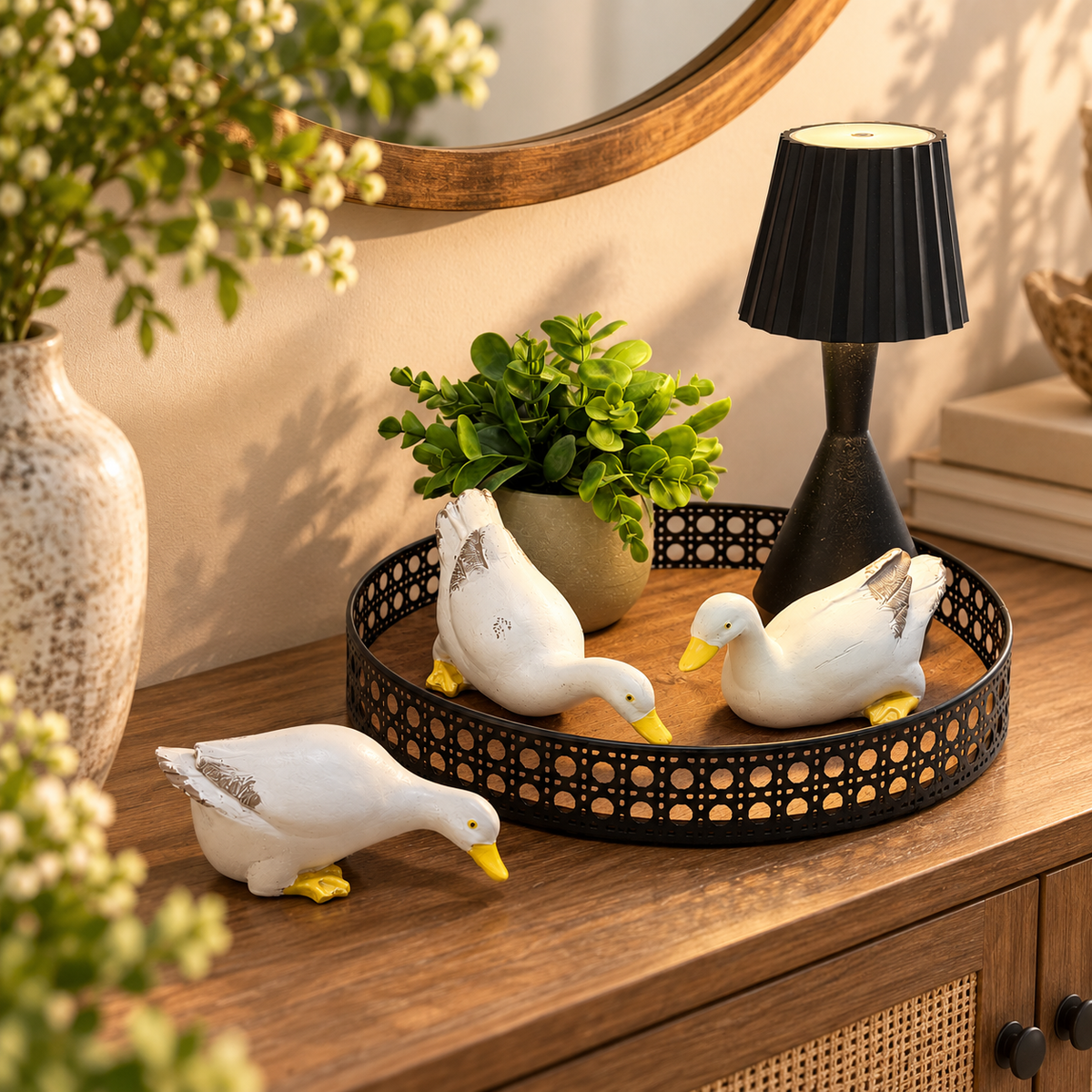 Country Duck Tray