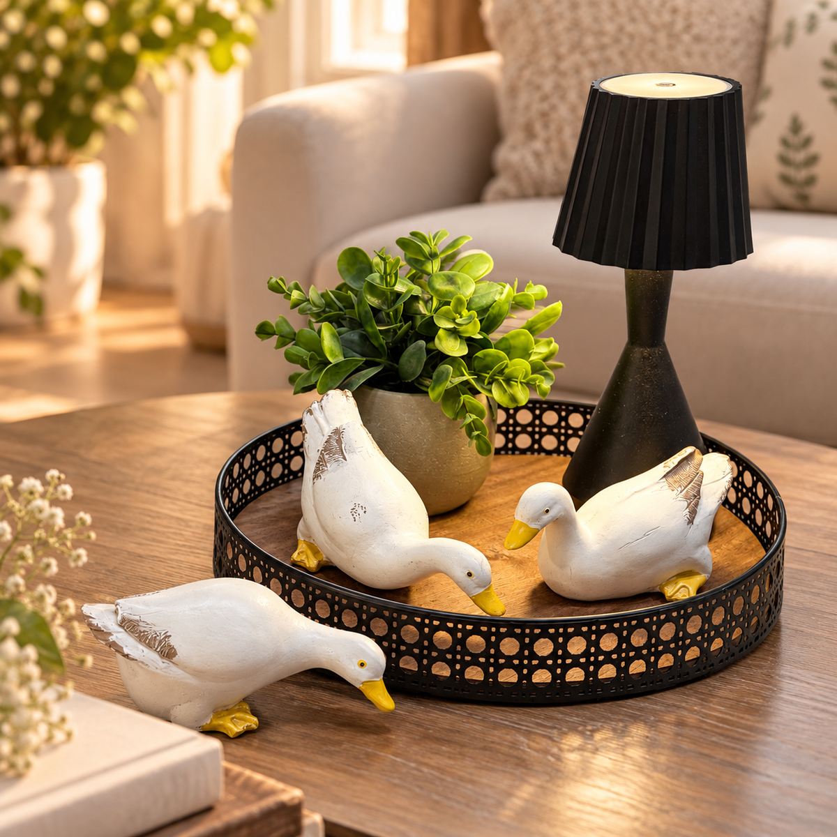 Country Duck Tray