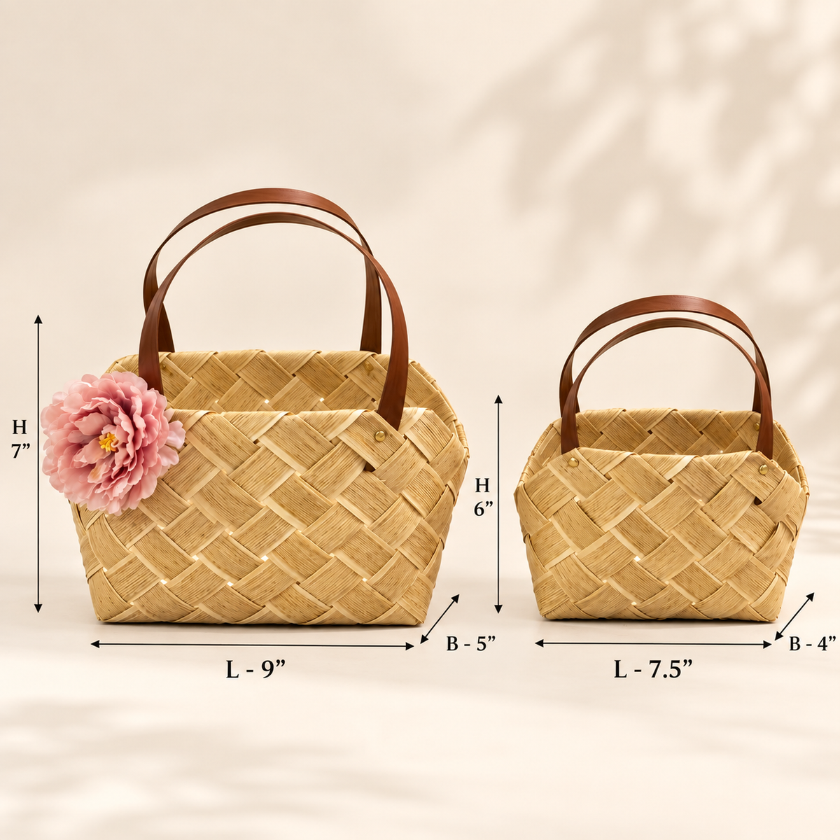 Woven Utility Baskets – Set of 2