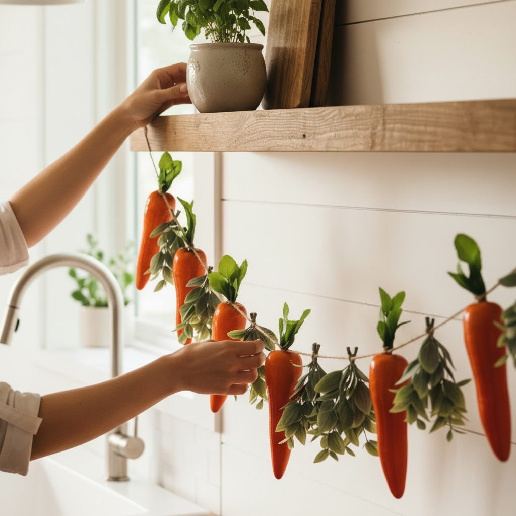 Carrot garland