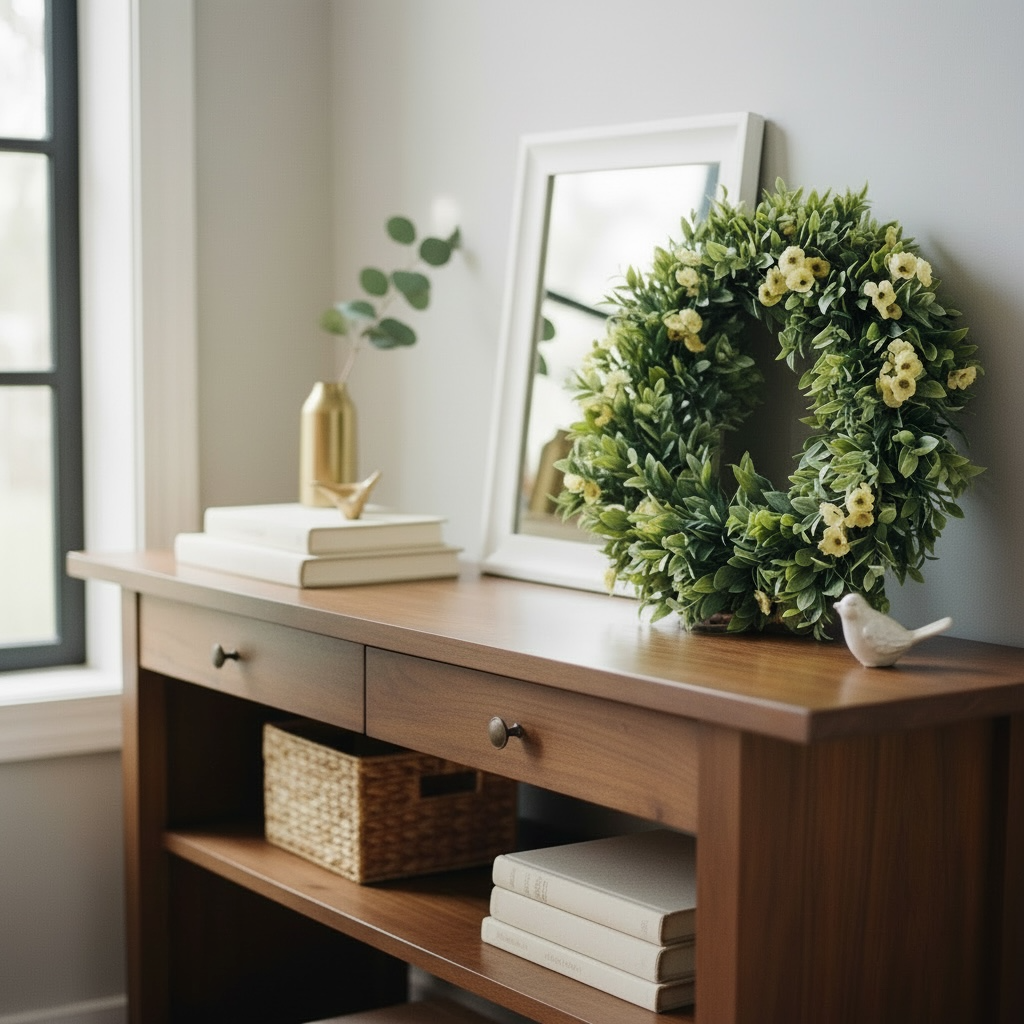 Country charm wreath