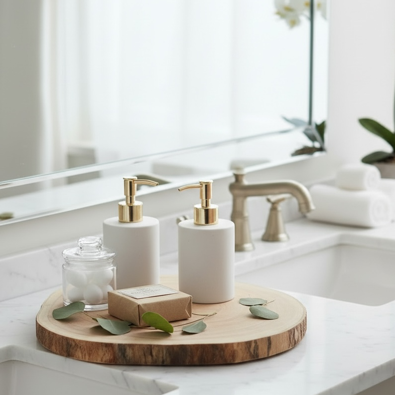 Wooden log Tray