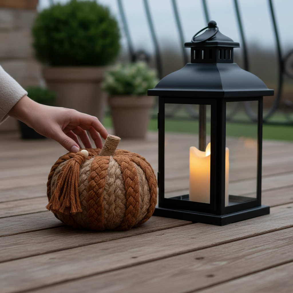 Yarn Brown pumpkin