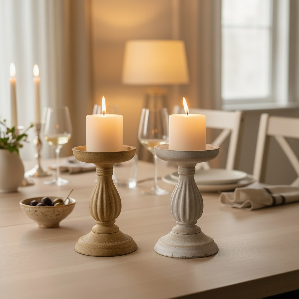 Tabletop Candle Stand
