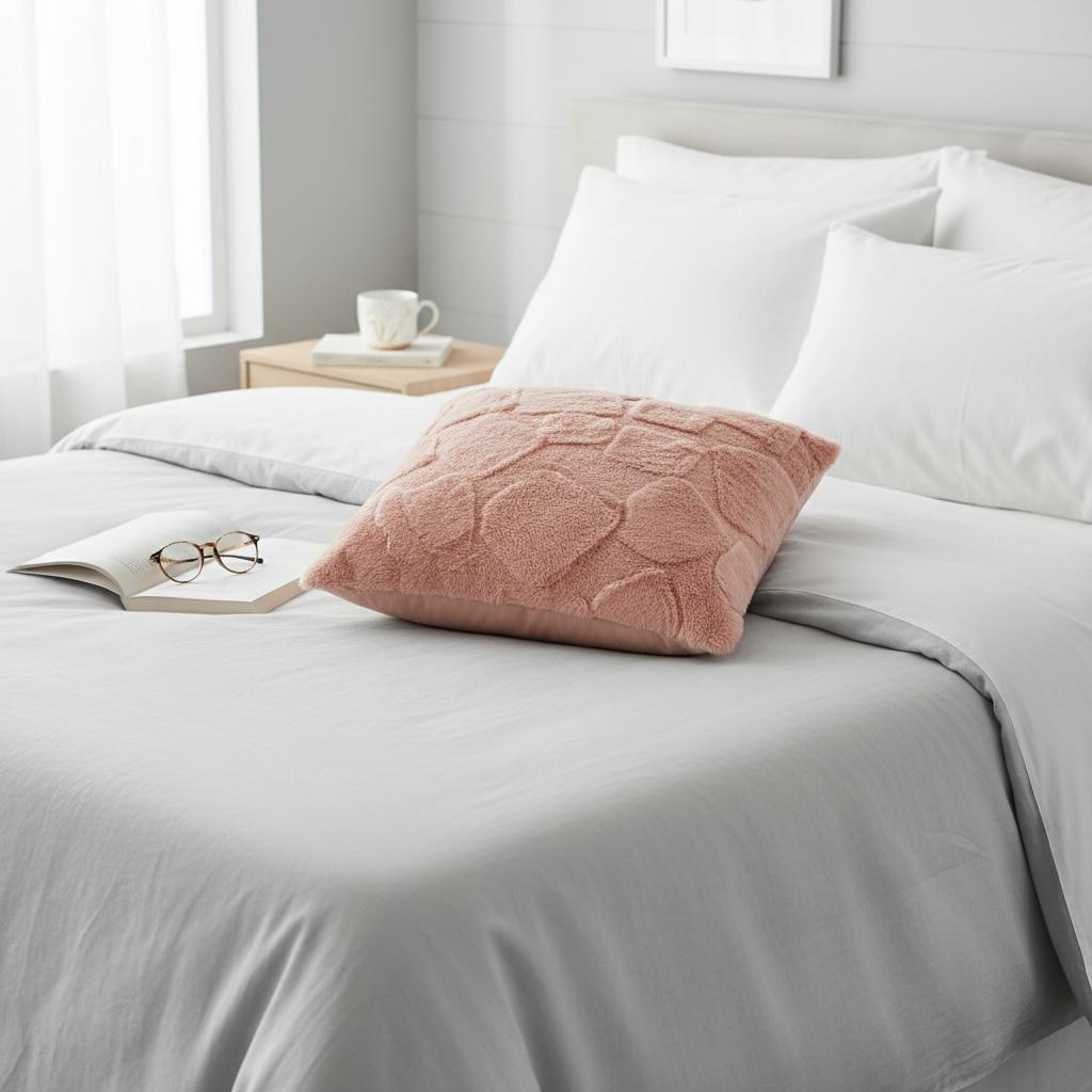 Pink self patch Cushion