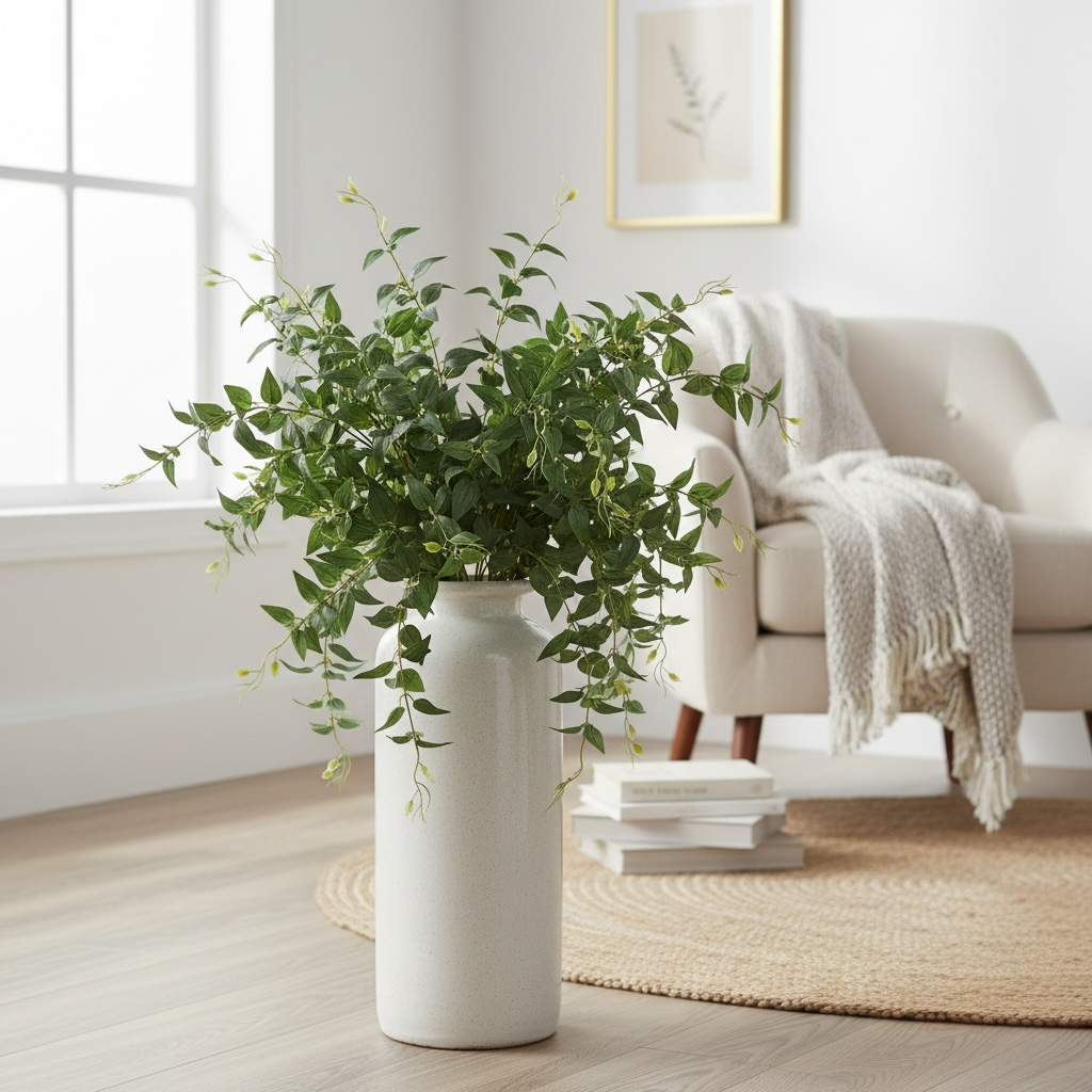 Faux greenery stem (Set of 2)