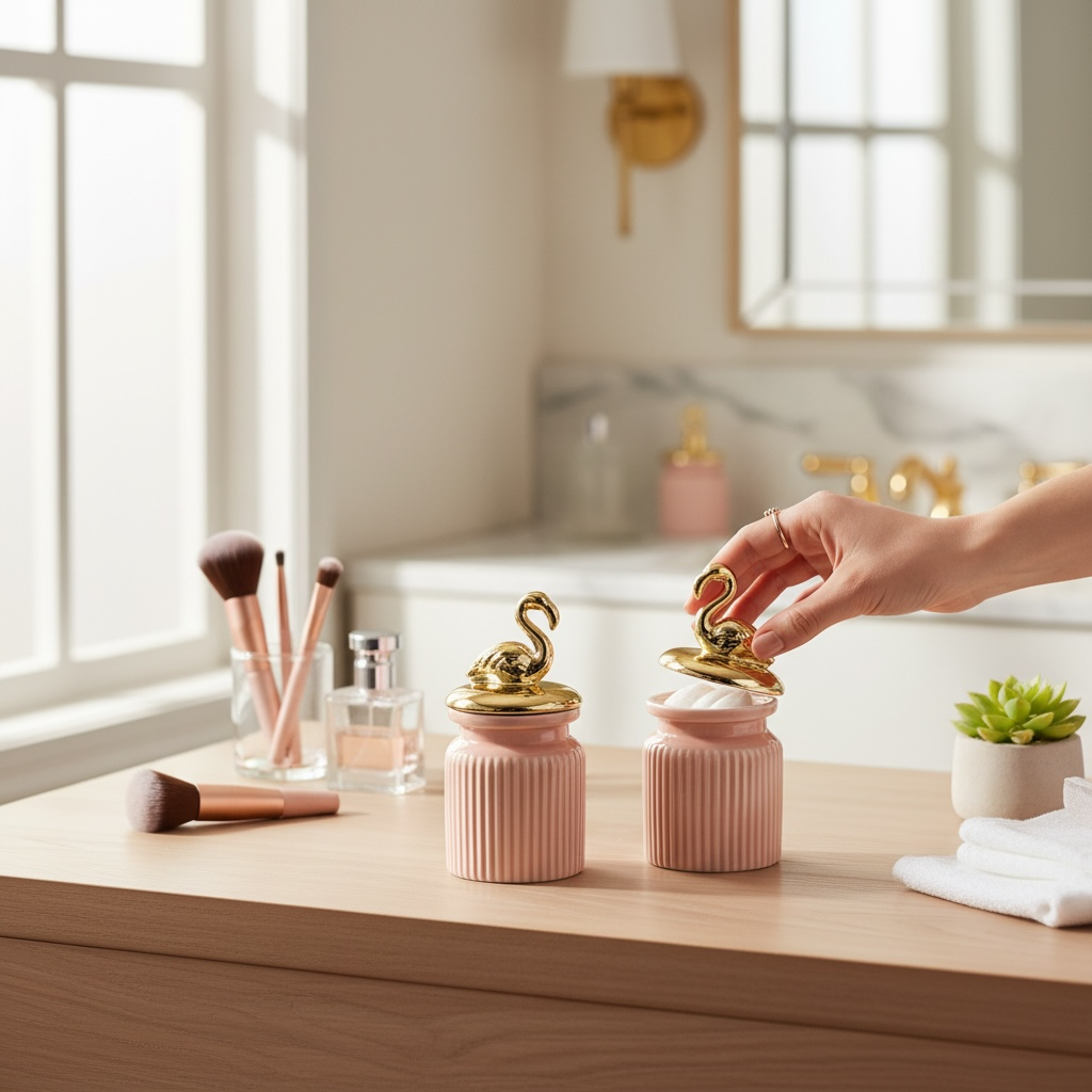 Flamingo Jar set