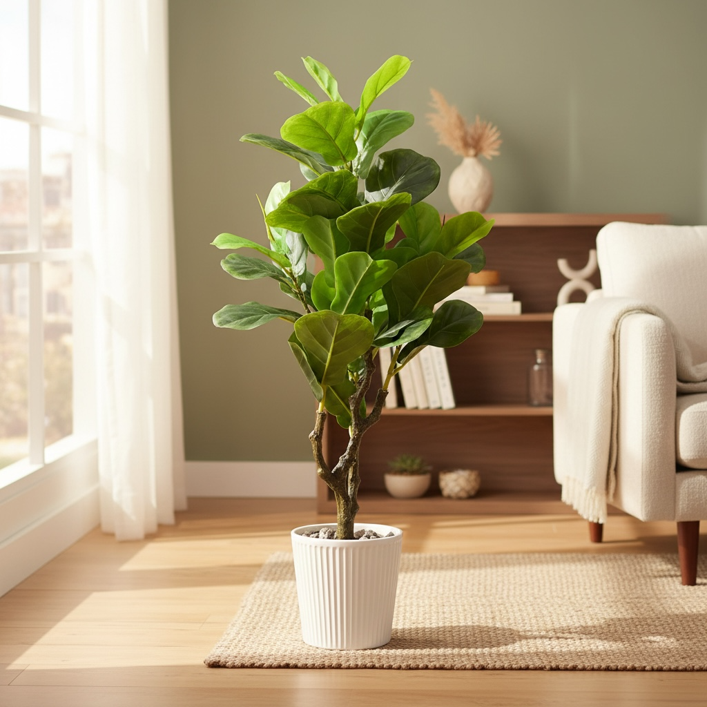 Fiddle Leaf Fig Plant