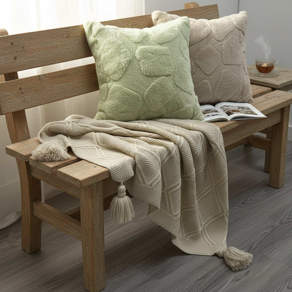 Cozy Haven Cushion & Throw Set