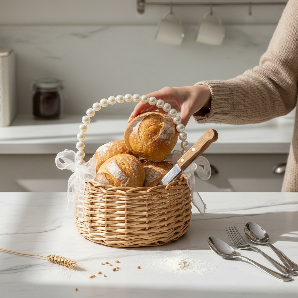 The Pearl Wicker Basket (Set of 2)