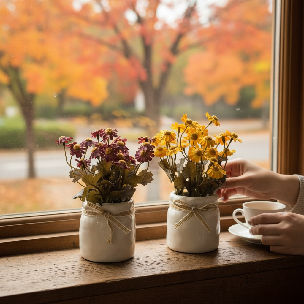 Fall Florals – Set of 2