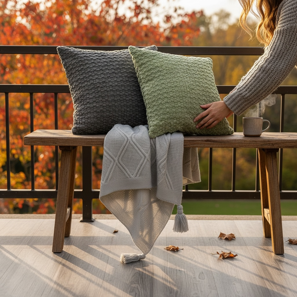 Autumn Throw & Cushion Duo