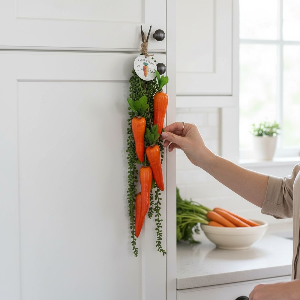Carrot wall hanging