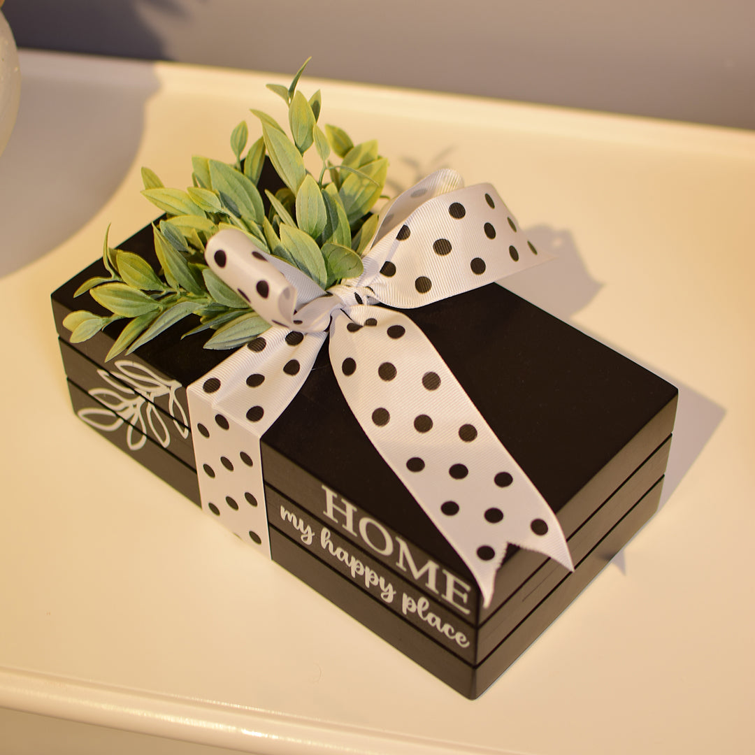 Home my happy place Black