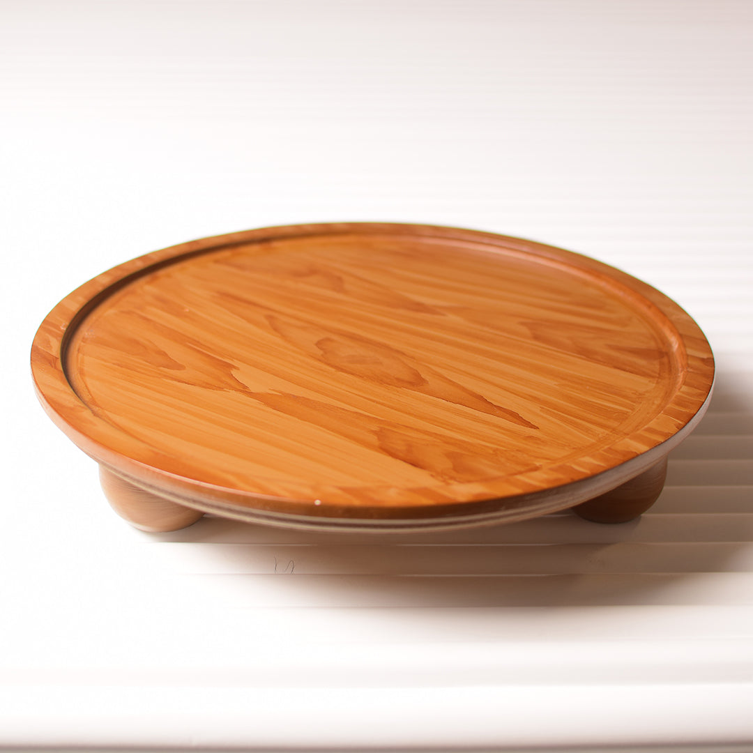 Round Brown riser