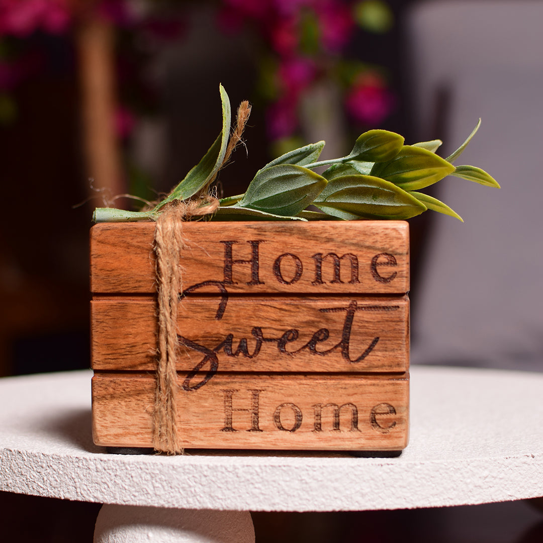 Mini Home Sweet Home Brown