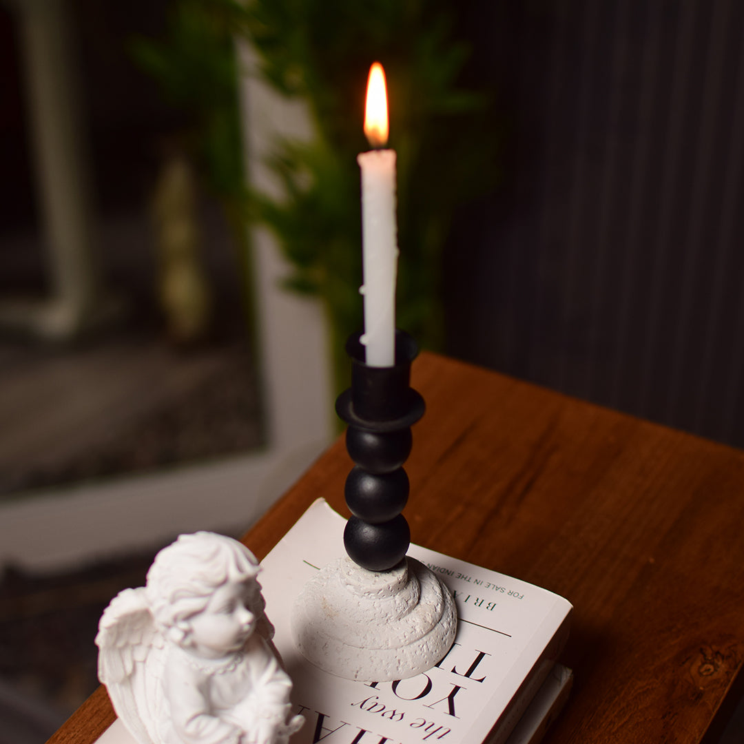Rustic candleholder