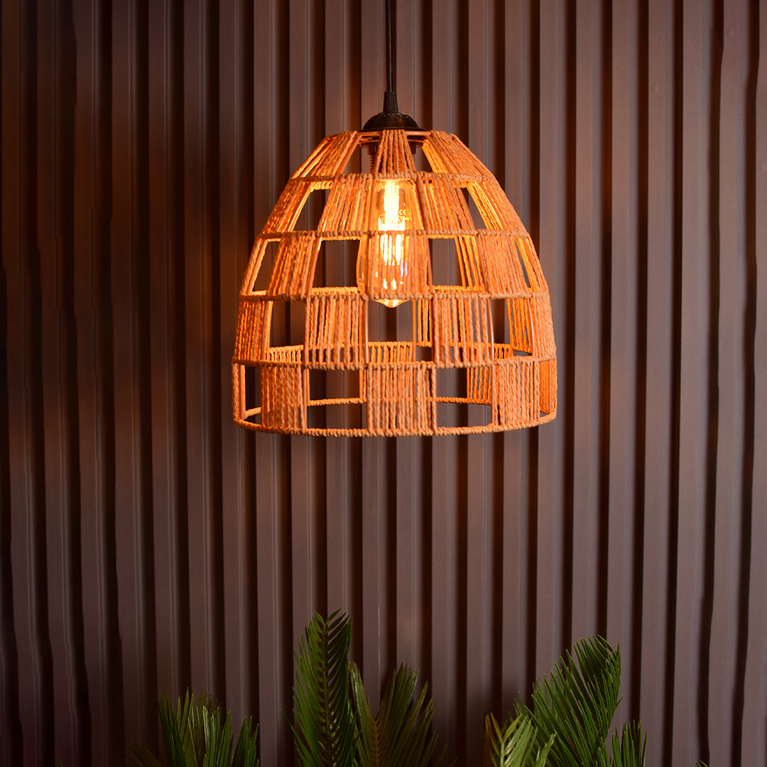 Grid Weave Pendant Lamp