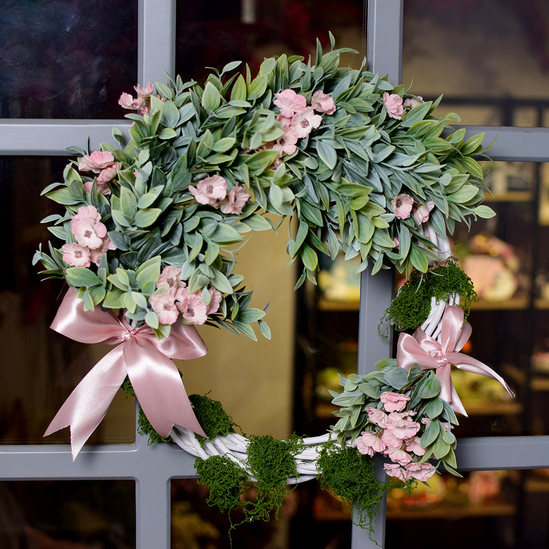 Floral whisper wreath