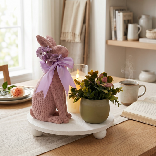 Lavender Bunny Bedside Styling Set