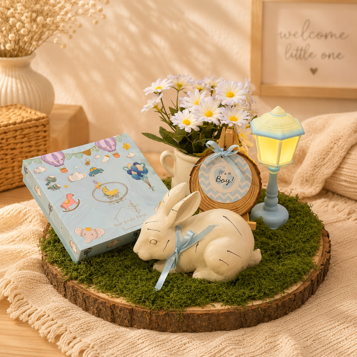 It’s a Boy Bunny Blessings Hamper