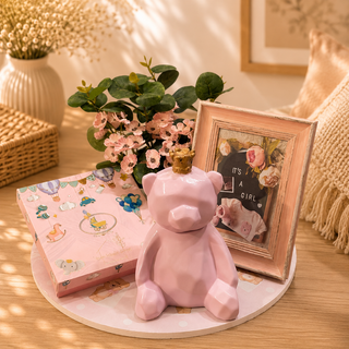 It’s a Girl Princess Teddy Hamper