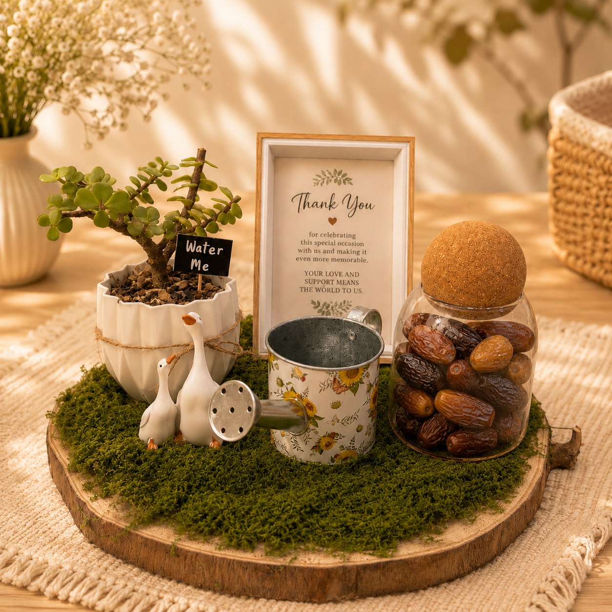 Thank You Green Keepsake Hamper