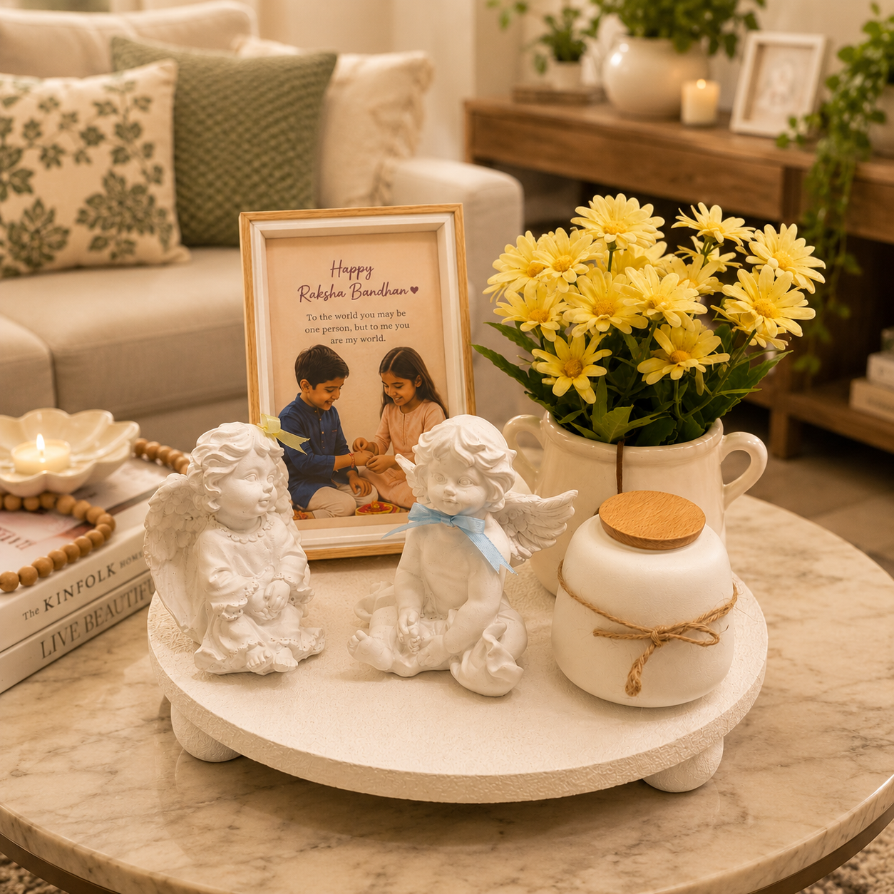 Raksha Bandhan Keepsake Decor Arrangement