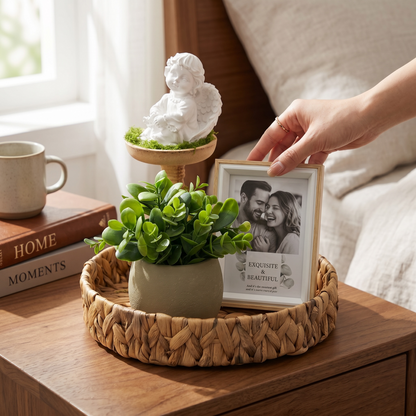 Rustic Family Blessings Tray