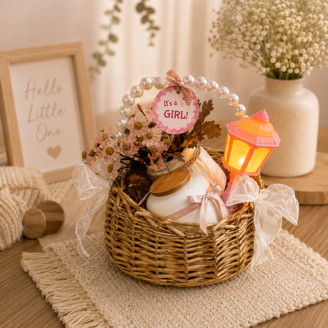 Baby Girl Keepsake Gift Hamper