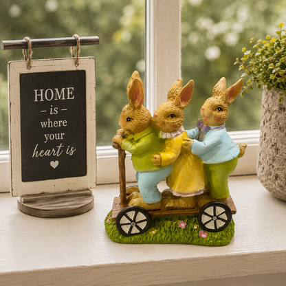 Bunny Cart Family