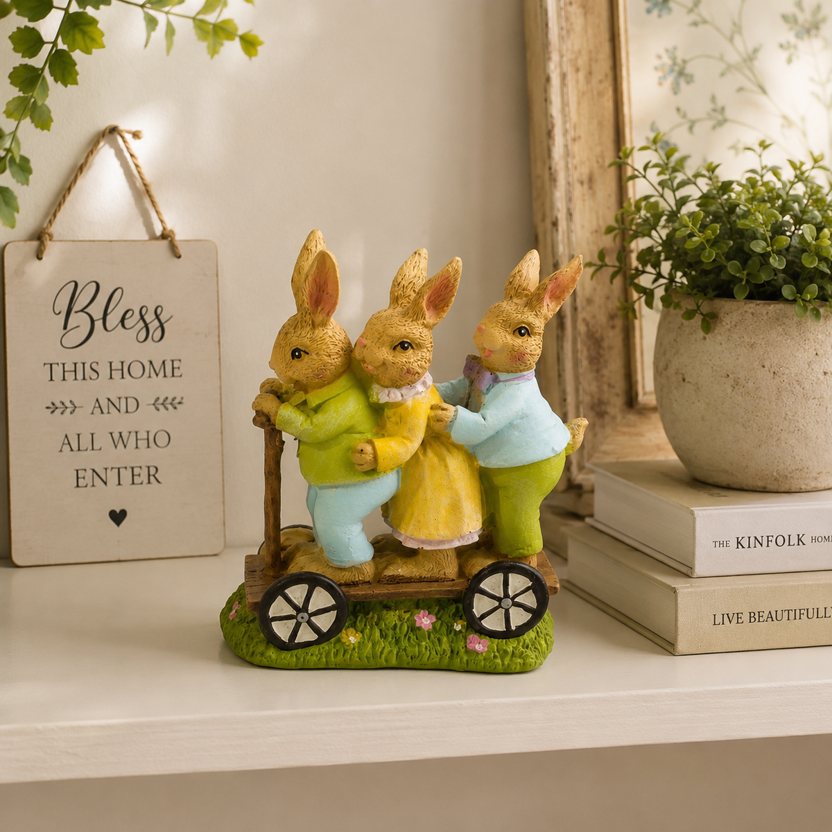 Bunny Cart Family