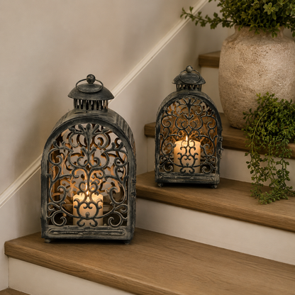The Old World Lanterns — Set of 2
