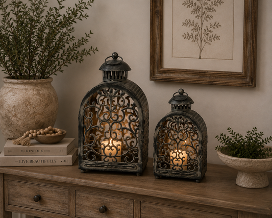 The Old World Lanterns — Set of 2