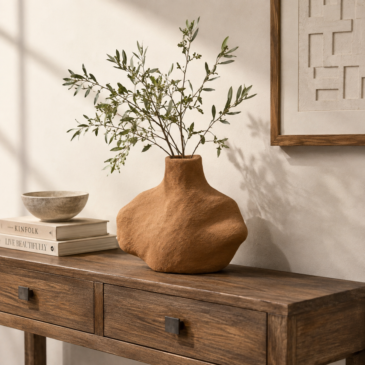 Sculptural Earthy Vase