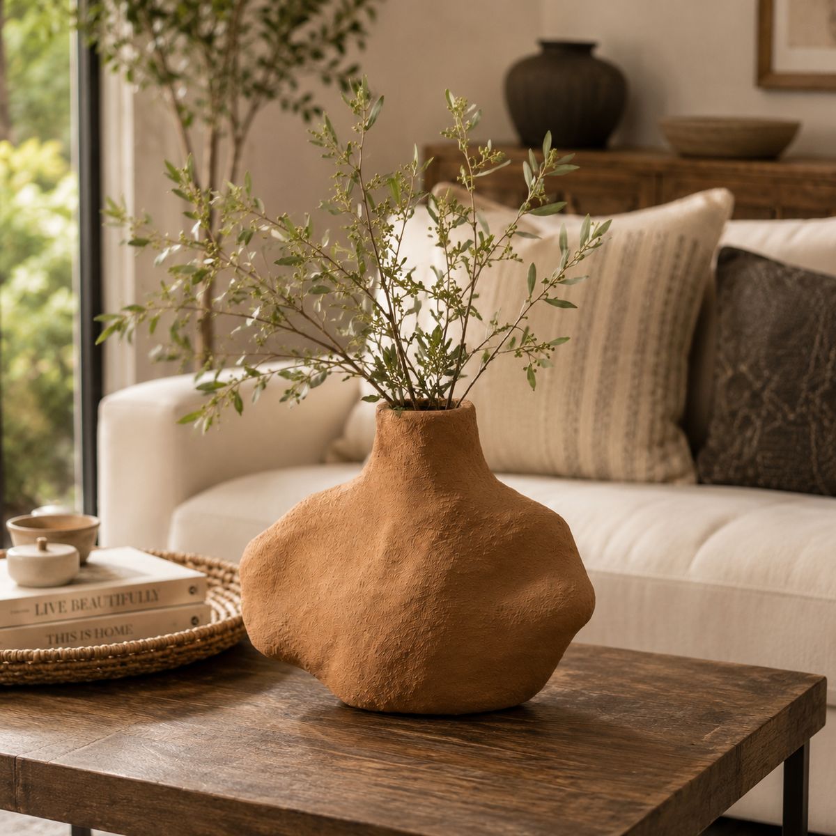Sculptural Earthy Vase