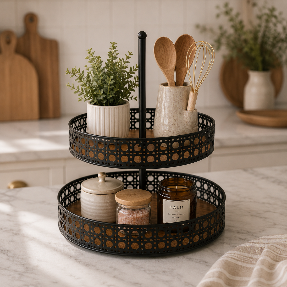 Arden Two-Tier Display Stand