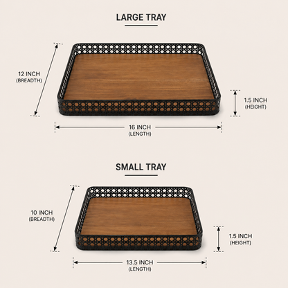 Arden Trays — Set of 2