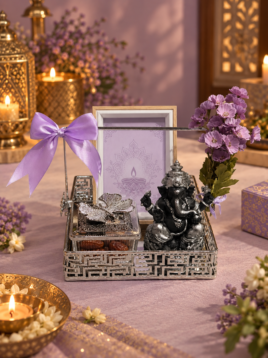 Diwali Silver Elegance Hamper