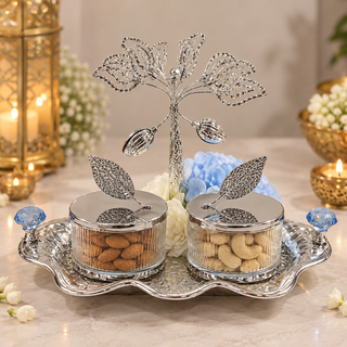 Silver Elegance Dry Fruit Hamper