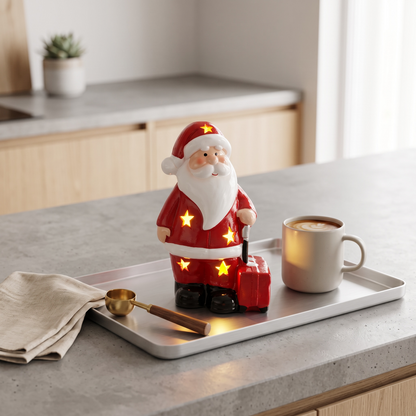 LED Santa Claus Figurine