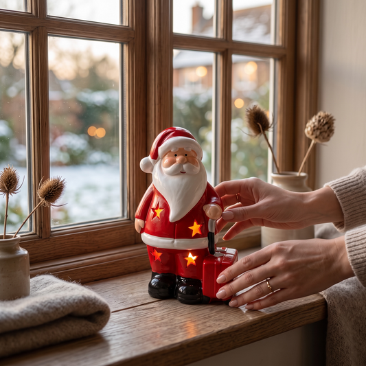 LED Santa Claus Figurine