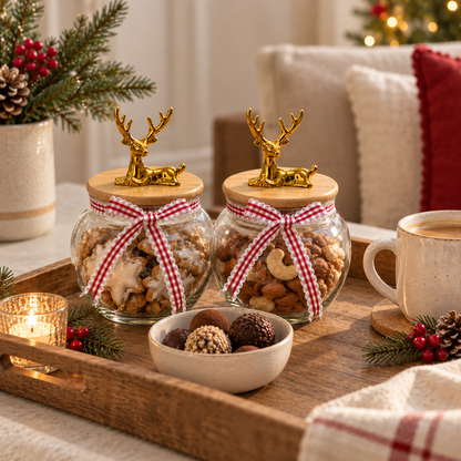 The Festive Reindeer Duo