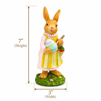Whimsical Bunny Figurine